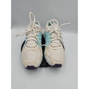 Reebok Smooth Flex Flyer Womens 9 Blue White Trainer Sneakers Running Shoes